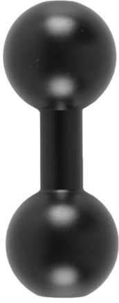 Ausi Adattatore a sfera da 17 mm a 17 mm per montaggio a doppia sfera RAM Mount B compatibile con braccio di prolunga per montaggio GPS rotante