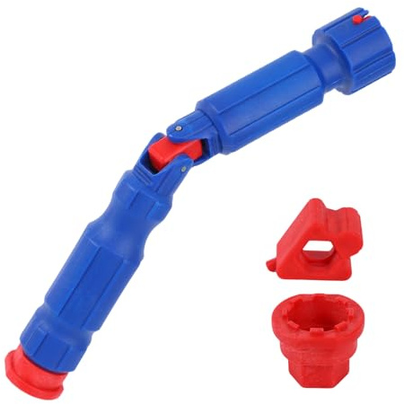 Ensemble Cle pour Charniere Abattant WC, Cle Abattant WC avec Adaptateur Outil Rotation Universel pour Fournitures de Salle de Bain Démontage Installation et Réparation