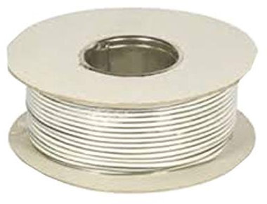 Cavo a 2 fili per citofono, 0,5 mm, colore bianco, bobina intera
