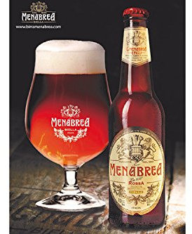 BIRRA MENABREA ROSSA DOPPIO MALTO 0,33 X 24 BOTT VAP