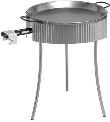 VAELLO 75487 Paravientos 6 MÓDULOS PAELLERAS (Desde 115 hasta 130CM Ø), Metal, Neutro, 700 mm