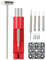 Uhrenreparatur-Werkzeugsatz Riemen Gliederhalter Hammer Punch Pin Remover Armbanduhr-Kit Einsteller Remover Uhrenarmband Armband Glieder Pin Remover Federstab Hammer für den professionellen