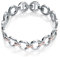 Viceroy Pulsera Chic de Acero IP Rosa formada por eslabones Redondos