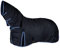 Horze Pferde Regendecke mit Halsteil Glasgow, Pferdedecke 150g, Blau, 155