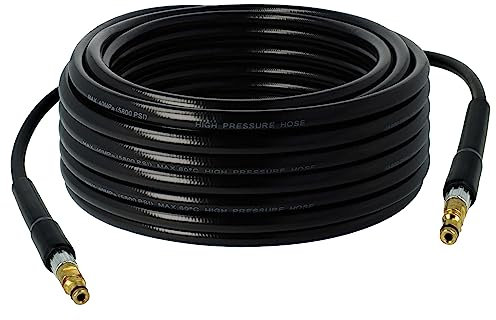 vhbw tubo alta pressione da 20m compatibile con Kärcher K 2 Universal Edition, K 2 Premium Home T150 *CH idropulitrice - Filettatura in ottone