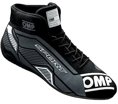 Omp Unisex Sport Stiefel My2022 Schwarz/Weiß, Fia 8856-2018 Bootsschuh, Standard, Größe 44 EU