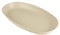Cofan Fuente Ovalada Estilo Japonés | Pack de 6 Unidades o Unitario | Color Beige o Verde Agua | Medidas: 39 x 22 x 4,5 cm (Beige, 1)