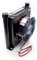 LeTkingok Raffreddatore D'aria Idraulico in Lega di Alluminio AJ1025T-CA, Piccolo Radiatore Scambiatore di Calore per Raffreddamento Olio Radiatore 25L/min (AJ1025T-CA,DC 12V)