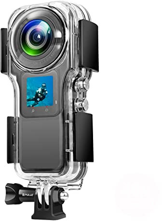 Unterwassergehäuse für Insta360 One RS 1 Zoll 360 Edition wasserdichte Hülle für Tauchen Schwimmen und Schnorcheln Wassersport für Insta360 One RS 1-Inch 360 Edition