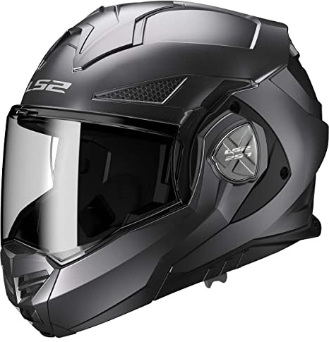 LS2 Helmets Advant X Modular Helmet (Matte Titanium - X-Large)