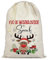 AIGAT Custom Personalisierte Santa Weihnachtssack Sack Tasche Extra groß XL - Rentiere & Geschenke