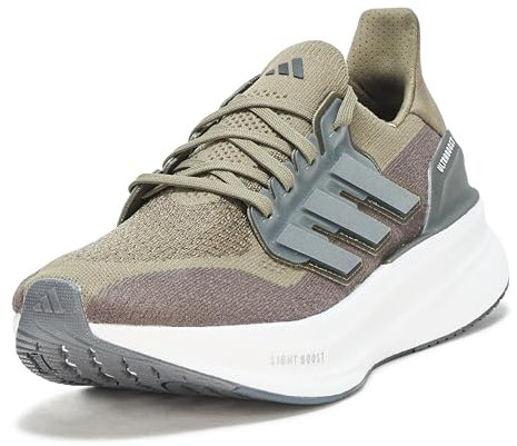 adidas Men's Ultraboost 5 Sneaker, Olive Strata Iron Metallic Shadow Olive, 5 UK