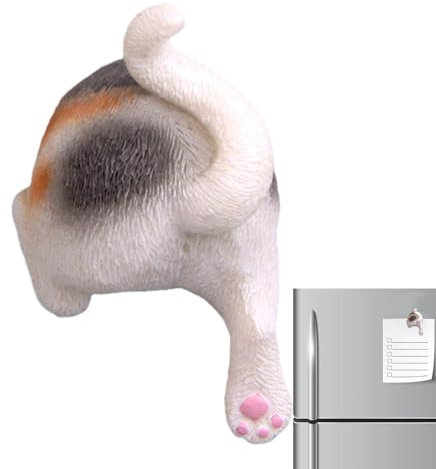 Cat Butt Magnets For Fridge, Home Refrigerator Magnets, Sturdy Resin Creative Funny Novelty Cute Decorative Funny Cat Butt Magnets Add A Playful Twist To Your Fridge