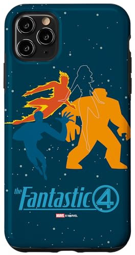 Marvel Studios The Fantastic Four: First Steps Team and Logo Case for iPhone 11 Pro Max