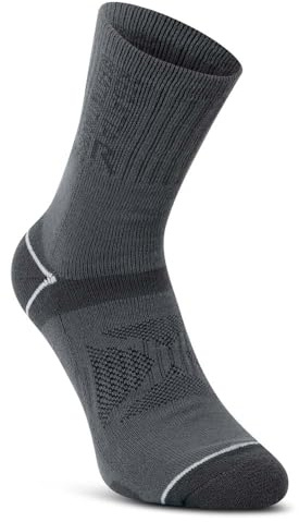 Regatta - Blister Protection II Socken für Herren (2er-Pack) (39,5 EU - 42 EU) (Granitgrau/Helles Stahlgrau)
