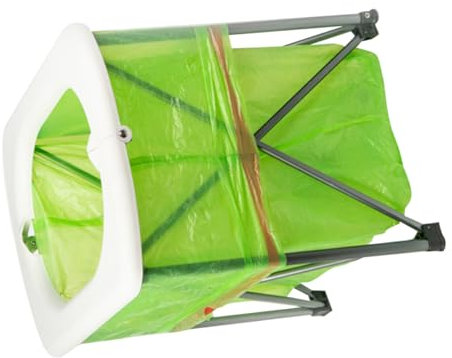 TOYANDONA Toilettes Pliantes Voyage Toilettes Portables pour Le Camping Pliable Toilettes de Camping Portables Toilette portative extérieure Toilettes pour Camping-Car Blanche