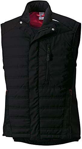 BP 1986-570-32 Thermoweste - Schlanke Silhouette - Stehkragen - Thermofutter - 65% Polyester, 35% Baumwolle - Standard Passform - Größe: XL - Farbe: schwarz