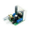 DollaTek DC 9-15V TDA7297 Amplificador de audio estéreo Indicador Amplificador 15W + 15W LED del disipador de calor de doble canal del tornillo del potenciómetro