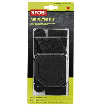 RYOBI AC05AFK Air Filter Kit for Trimmers and Blowers