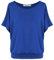 Van Der Rich ® - Oversize T-Shirt mit Fledermausärme - Damen(Royalblaue, XL)