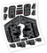 Aufkleber aus Vinyl, Aufkleber Fox 38 Performance Elite 2021 (Traffic Grey)