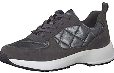 Caprice Damen 9-9-23712-29 Sneaker, DK Grey Comb, 37 EU