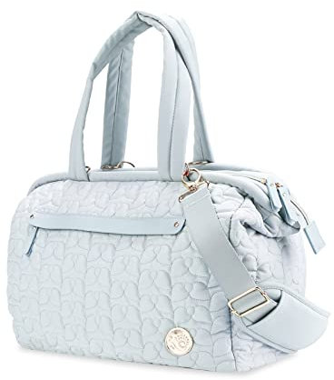 SONARIN Multi-Taschen Baby Wickeltasche,Große Kapazität Multifunktionale Reise Wickeltasche Umhängetasche Tragetasche Henkeltaschen Stilvolle Babytasche mit Schultergurte(Blau)