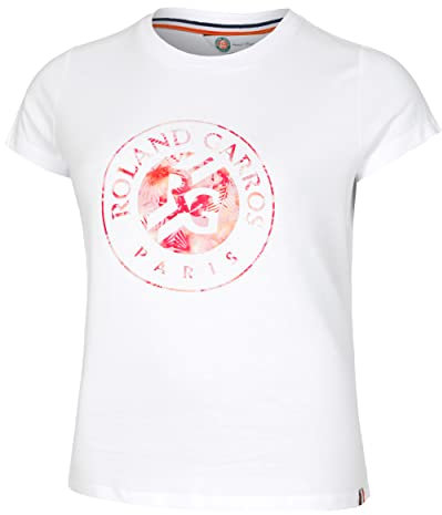 ROLAND GARROS Damen-T-Shirt, offizielle Kollektion – Tennis
