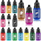 Lebensmittelfarbe - 16 Farben x 10ml Flüssige Lebensmittel Farben für Kuchen, Backen, Kekse, Macaron - Zuckerfrei Konzentrierte Farbe Food Coloring für Tortendeko, Getränken, Osterei, DIY Slime