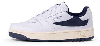 FILA Herren FXVENTUNO L Sneaker, White Navy-Antique White, 40 EU