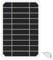 DeWIN Panneau Solaire, Panneau Solaire monocristallin Sortie USB 5V Chargeur de Batterie de téléphone Portable Solaire Portable for activités de Plein air Camping Escalade 15W