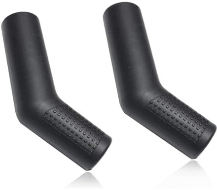 ZXUPOI 2 Pcs Protecteur Universel de Levier de Vitesse en Caoutchouc Noir pour Motos et VTT, Accessoire Moto