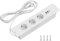 Tischplatte Versenkbare Steckdose mit 2 USB und 1 Type-C, Einbausteckdose Steckdosenleiste 3-Fach mit 2m Kabel, Tischsteckdose Doppelstecker für Tischplatte oder Arbeitsflächen - Weiß