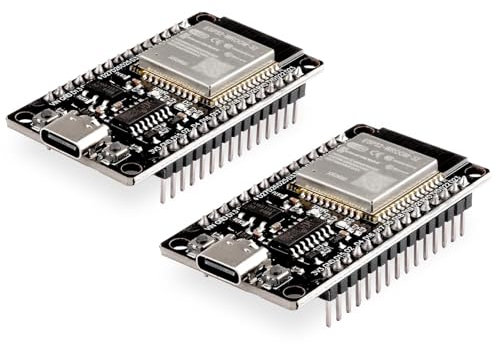 diymore 2 Stücke für ESP32 Nodemcu Development Board für ESP32 NodeMCU Module USB C 2.4 GHz WLAN WiFi Bluetooth CH340 Chip