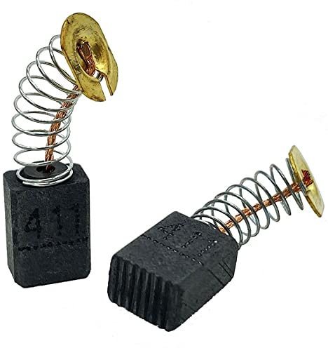 2x Kohlebürsten Motorkohlen für Makita JN1601 / JN 1601 Knabber ers. CB 411, 6 x 9 x 13 mm
