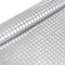MAYJOYDIY 1m×130cm Silberfarbene Metallic Folie Discokugel Spiegelstoff Quadratischer Tüll Paillettenstoff Pailletten Bühnendekorationsstoff Zum Nähen Kleiderbasteln Tanzkostüm Dekoration