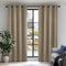 Deconovo 100% Verdunkelungsvorhang Gardinen mit Ösen Schlafzimmer Blickdicht Vorhang Verdunkelung Vorhänge Wohnzimmer Wärmeisolierend Thermoisolierung, 214x132 cm(HöhexBreite), Taupe, 2er Set