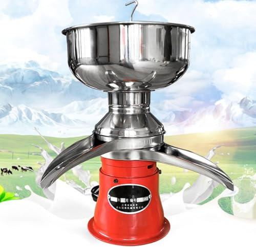 Rahmseparator für Küchenzentrifuge, multifunktionaler Milchrahmseparator für Landwirte, für Butter, Rahm und Magermilch – Küche Zentrifuge zur Rahmtrennung und Milchshake-Herstellung
