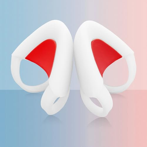 REEYEAR Cute Pink Cat Ears Fits for HypreX Cloud/Cloud Stinger/Cloud Flight Headsets, Universal Fit Lovely Kitty Adjustable Attachment Straps for Video Live Gaming Headphone, Snow&Ruby