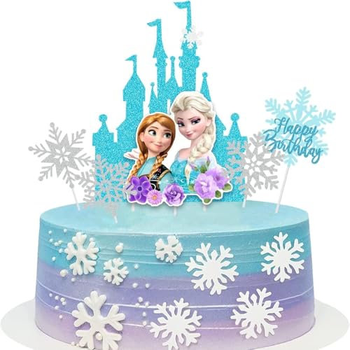 Carton Birthday Cake Topper, Cake Toppers, Theme Cake Decoration For kids Girls Party Supplies Decoration