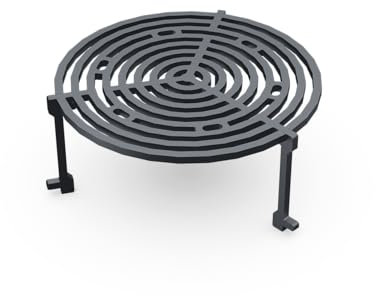 AUVERGNAT - MINI CEVENOL - Grille pour brasero ronde, parfaite pour une cuisson uniforme et un maintien stables aliments lors de vos repas en extérieur