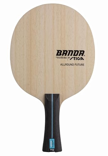 Banda von STIGA Allround Future, Master – Klassisches rundes Tischtennisholz, aus fünf Holzschichten, großer Sweetspot – perfekt für individuelle Schläger