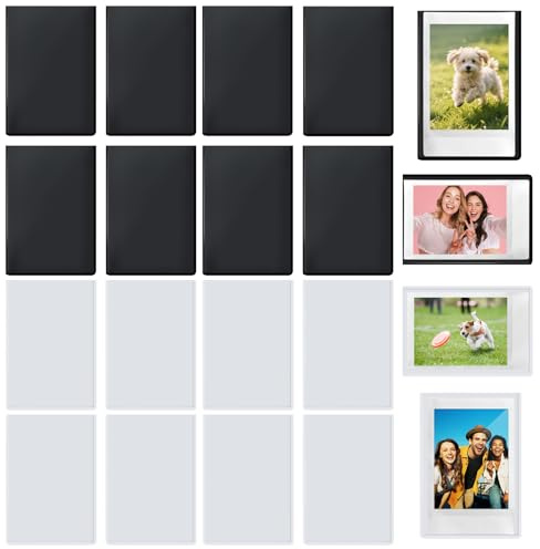 GZYYANG 20 Pcs Magnete für Fotos, 9.5 x 6.5 cm Fotomagnete Selbst Gestalten | Mini Magnet Bilderrahmen Kühlschrank, Magnet Bilderrahmen Magnetische, Magnetrahmen Selbstklebend für Hochzeiten Parteien