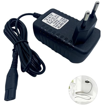 5,5V Ladegerät für Kärcher Fenstersauger WV1 bis WV75 - Kompatibles Netzteil für WV2, WV5, WV Classic & KV 4 – Sicheres Ersatz-Ladekabel für einen Immer einsatzbereiten Fensterreiniger