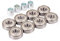 ABEC-5 CARBON Kugellager Ball Bearings Inline Rollen 8 St + Buchsen 4 St. Molti