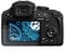 Bruni Schutzfolie kompatibel mit Panasonic Lumix DC-FZ82 Folie, glasklare Displayschutzfolie (2X)