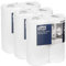Tork Lot de 2 rouleaux d'essuie-tout ultra absorbants Blanc