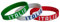 F.I.G.C. Set 3 Braccialetti Italia Ufficiale Bambino Bracciali Braccialetto Ufficiali in Silicone Nazionale Calcio Azzurri per Europeo Europei Mondiali Mondiale SET3BRITBAFG1500J