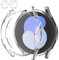 Jvchengxi [2 Pièces Coque 40mm pour Samsung Galaxy Watch 5/4 / FE, Housse de Protection en TPU Souple Etui Couverture Protecteur D'écran Antichoc pour Galaxy Watch FE / 4/5 40mm (Clair+Clair)