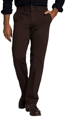 JP 1880 Herren große Größen Übergrößen Menswear L-8XL JP1880 Chino Hose, Bauchfit, Regular Fit, bis Gr. 70/35 Schwarzbraun 29 748444127-29